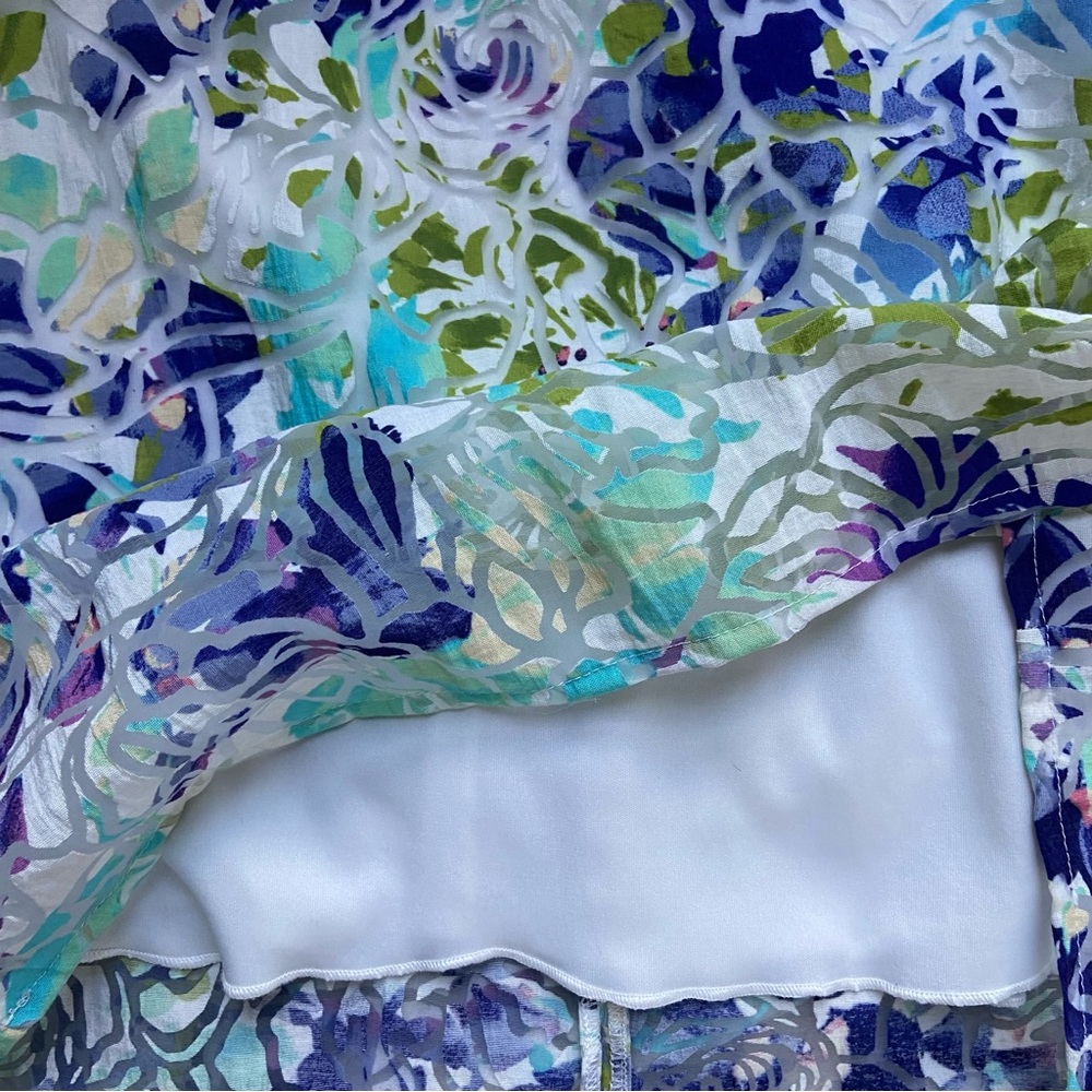 Beautiful Floral Lined Dress - image 5